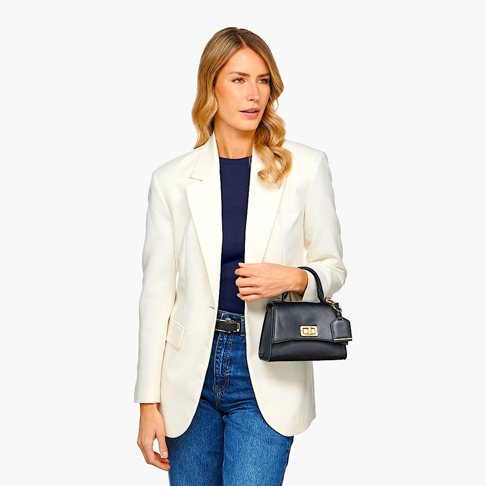 GEOX REAL LEATHER Ciclaminia Woman Handbag